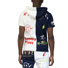 Load image into Gallery viewer, Juno Split Pullover Short Sleeve Hoodie

