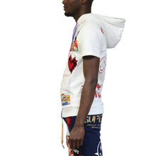 Load image into Gallery viewer, Juno Split Pullover Short Sleeve Hoodie
