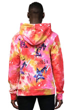 Load image into Gallery viewer, Mulberry Men&#39;s Premium Tie dye Pullover Hoodie
