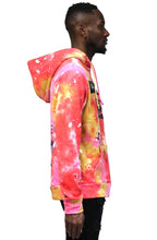 Load image into Gallery viewer, Mulberry Men&#39;s Premium Tie dye Pullover Hoodie
