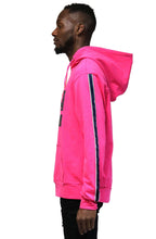 Load image into Gallery viewer, Tana Men's Premium Solid French Terry Hoodie with Reflective Print Details
