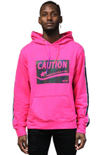 Load image into Gallery viewer, Tana Men's Premium Solid French Terry Hoodie with Reflective Print Details
