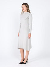 Load image into Gallery viewer, Knitted long sleeve elastic waist maxi dress
