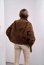 Load image into Gallery viewer, Oxford Genuine Lamb Leather Suede Jacket
