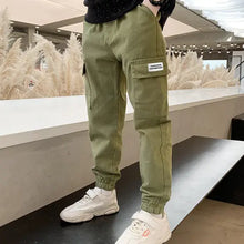Load image into Gallery viewer, Boys Cargo Pants Spring Autumn - # BOAA11410006
