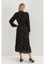 Load image into Gallery viewer, Midnight Bloom Midi Dress

