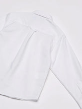 Load image into Gallery viewer, IZOD Boys' Long Sleeve Solid Button-Down Collared Oxford Shirt with Chest Pocket 2T White - # BOAA11510006
