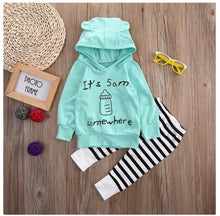 Load image into Gallery viewer, Baby Sweatshirt Pants Set - #BAAA111410001
