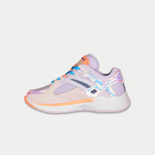 Load image into Gallery viewer, LA Gear Kids Catapult Light-Up Lowtop | Purple x Orange
