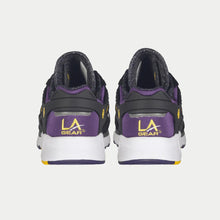 Load image into Gallery viewer, LA Gear Men's Catapult Light-Up Lowtop | Black x Purple x Yellow

