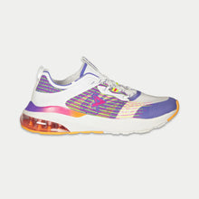 Load image into Gallery viewer, LA Gear Women's Artesia Lowtop | White x Purple x Orange
