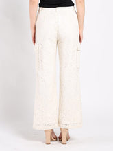 Load image into Gallery viewer, Lace Print Cargo Long Pants
