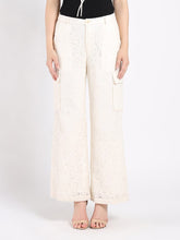 Load image into Gallery viewer, Lace Print Cargo Long Pants
