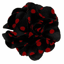 Load image into Gallery viewer, Vittorio Vico Men&#39;s Formal Polka Dot Flower Lapel Pin: Flower Pin Suit Accessories Pins for Suit or Tuxedo
