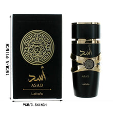 Load image into Gallery viewer, LATTAFA Black Yara Eau de Toilette Spray - Long-Lasting Black Arabian Fragrance for Confident Elegance
