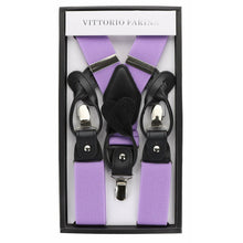 Load image into Gallery viewer, Vittorio Farina Men's Vibrant Colorful Convertible Suspender
