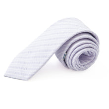 Load image into Gallery viewer, Lavender Stripe Men's Tie
