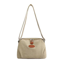 Load image into Gallery viewer, Lavish Style Canvas Crossbody Bag For Women And Girld Travel Bag Lightweighted Casual Shoulder Bag For Females
