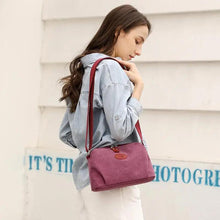Load image into Gallery viewer, Lavish Style Canvas Crossbody Bag For Women And Girld Travel Bag Lightweighted Casual Shoulder Bag For Females
