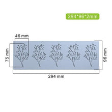 Load image into Gallery viewer, Leaf Cake Mold Coral Leaves Decorative Lace Mat Sugar Craft Silicone Pad Fondant Moulds Decorating Tools Baking Accessories Leaf Mold Fondant Leaf 3D Cake Decorations Styling Chocolate Sugar Cookie Cutter Set Silicone Mold
