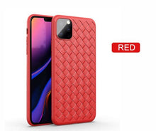 Load image into Gallery viewer, Leather Breathable Mesh Phone Case Suitable For iPhone 14 13 11 Pro Max 12 Mini Xs 6S 7 8 Plus X XR Silicone Soft Thin Protective Exquisite Textures Case For Iphone Comfortable Grip Elegant Case For Smartphone
