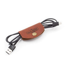 Load image into Gallery viewer, Leather Cord Wraps / Cable Organizers
