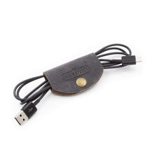 Load image into Gallery viewer, Leather Cord Wraps / Cable Organizers
