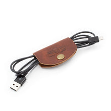 Load image into Gallery viewer, Leather Cord Wraps / Cable Organizers
