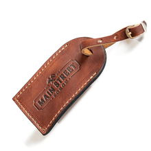 Load image into Gallery viewer, Full Grain Leather Luggage Tag
