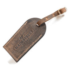 Load image into Gallery viewer, Full Grain Leather Luggage Tag
