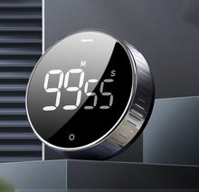 Load image into Gallery viewer, LED Magnetic Digital Timer For Kitchen Cooking Countdown Alarm Clock Digital Kitchen Timer, Large Magnetic LED Countdown Timer with Constant Light Function for classrooms 3-Level Volume Quiet Egg Timer for Children  Electronic Cooking Countdown Timer
