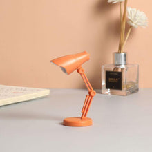 Load image into Gallery viewer, LED Mini Desk Lamp Foldable Magnetic Night Light Bedroom Study Reading Book Lamps With Clip Eye Protection Bedside Lights Decorative Table Lamp Cute Study Lamps for Bedroom Décor
