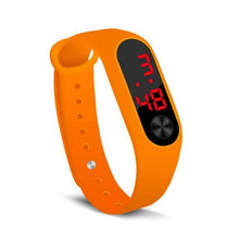 Load image into Gallery viewer, LED Sports Watches Women Silicone Electronic Digital Watch Student Wrist Bracelet LED Digital Silicone Strap Creative Hand Ring Electronic Watch Suitable For Women Men Student Kids
