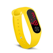 Load image into Gallery viewer, LED Sports Watches Women Silicone Electronic Digital Watch Student Wrist Bracelet LED Digital Silicone Strap Creative Hand Ring Electronic Watch Suitable For Women Men Student Kids
