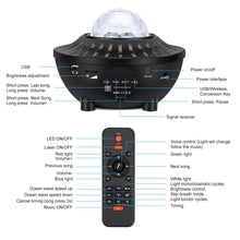 Load image into Gallery viewer, LED Star Galaxy Projector Lamp
