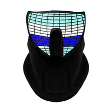 Load image into Gallery viewer, LED Warm Headgear ED Face Mask Party Masks Light Up Dance Halloween Cosplay Easter Rave Mask Luminous Costume Washable Foldable  Luminous Cool Party Mask Activated Light Up Mask Led Music Party Mask Led Music Mask for Festival Party
