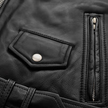 Load image into Gallery viewer, Lesley - Women's Motorcycle Leather Jacket - BHBR
