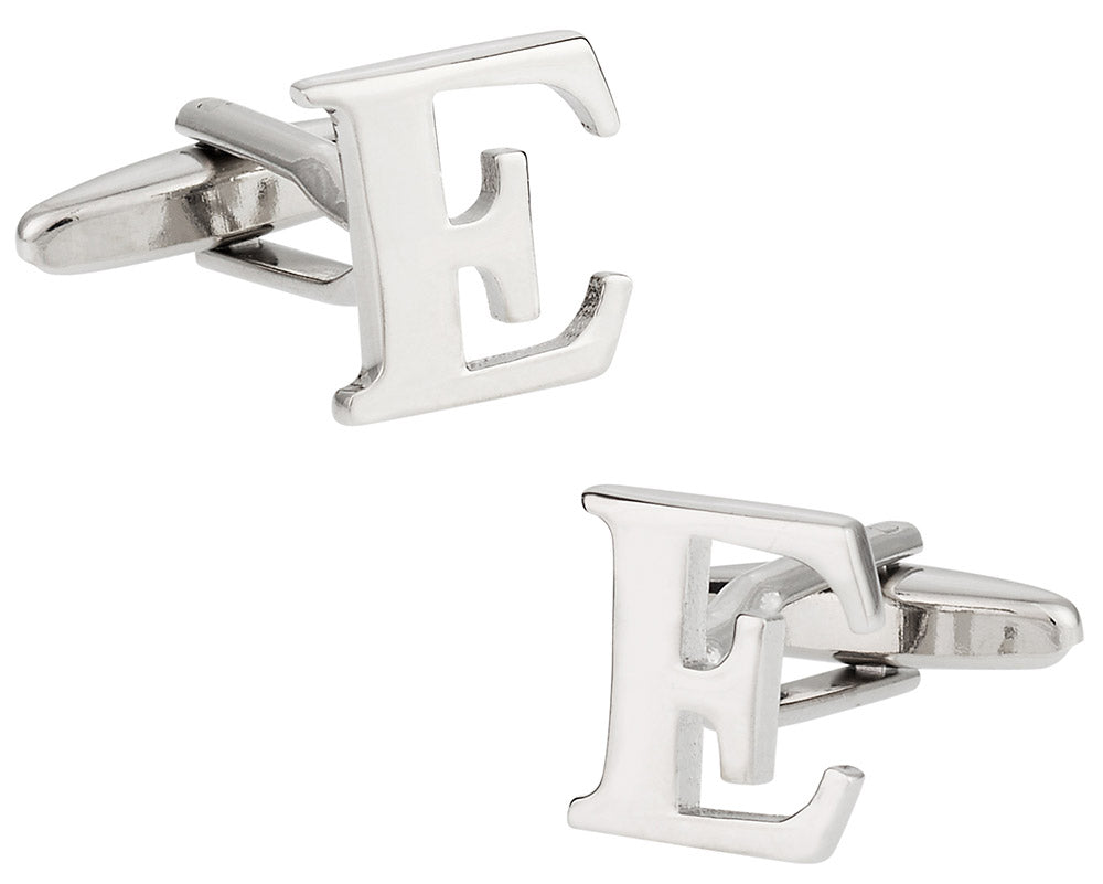 Letter E Cufflinks