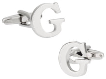 Load image into Gallery viewer, Letter G Cufflinks
