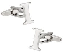 Load image into Gallery viewer, Letter I Cufflinks
