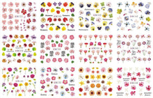 Load image into Gallery viewer, Letter Nail Water Decals With Inscriptions Sexy Girl  Black White Tattoo Slider English Alphabet Nail Decals Adhesive Letter 3D Nail Art Stickers for Women Girls Nail Decoration Manicure for Women Decorations Birthday Party Favor Gift
