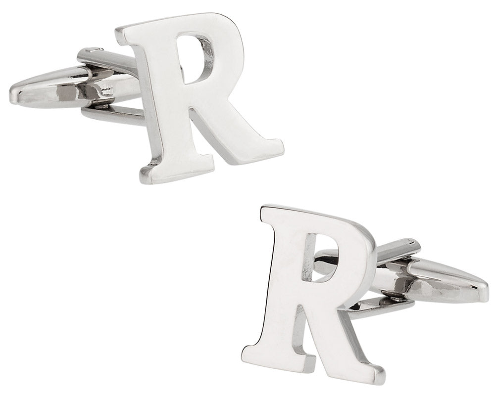 Letter R Cufflinks