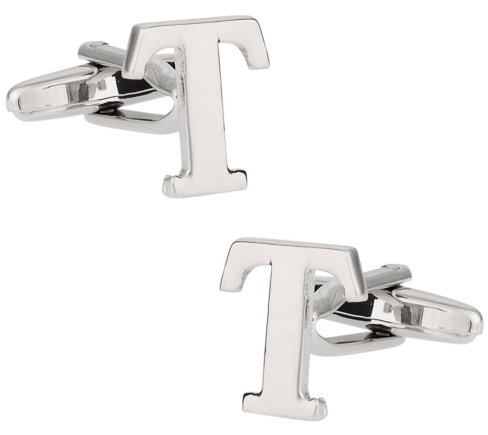 Letter T Cufflinks
