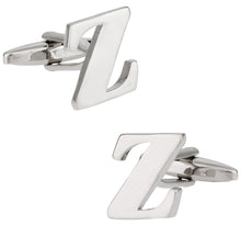 Load image into Gallery viewer, Letter Z Cufflinks
