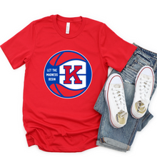 Load image into Gallery viewer, KU Let the Madness Begin Tee OR Sweatshirt
