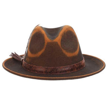 Load image into Gallery viewer, Scala Woodstock - Distressed Soft Wool Felt Fedora Hat
