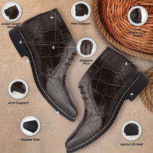 Load image into Gallery viewer, Liam Genuine Leather Lace-Up Style Boots for Men
