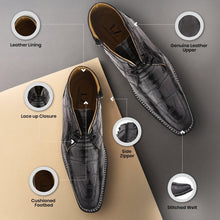 Load image into Gallery viewer, Liam Genuine Leather Lace-Up Style Boots for Men
