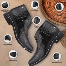 Load image into Gallery viewer, Liam Genuine Leather Lace-Up Style Boots for Men
