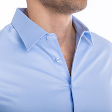 Load image into Gallery viewer, goTIELESS Ultimate Dress Shirt (Light Blue)
